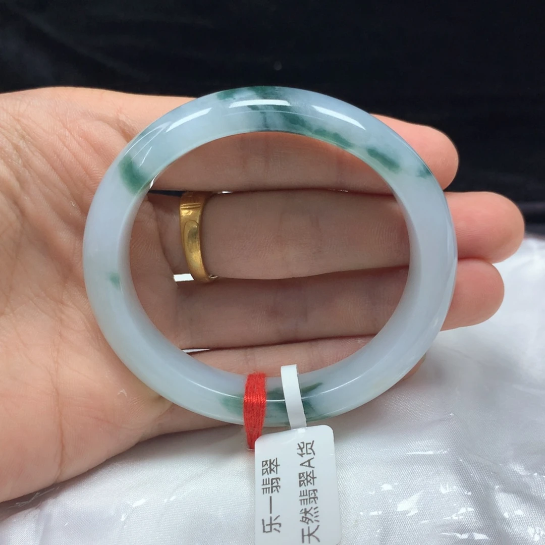 未镶嵌手镯（贵妃镯）翡翠54.5贵妃