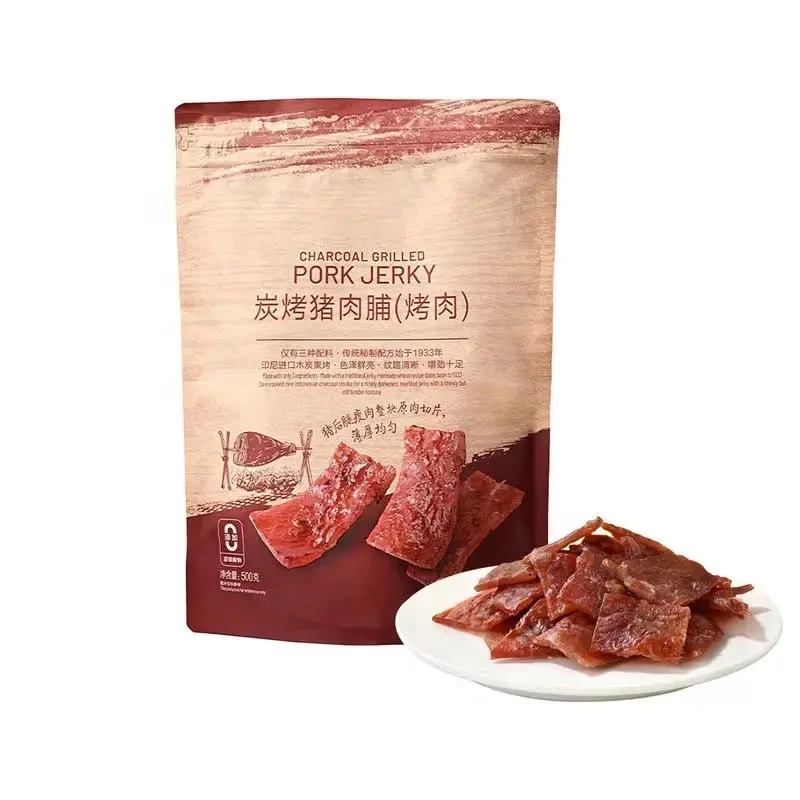 「MembersMark/山姆」新版炭烤猪肉脯小包装500g休闲小零食