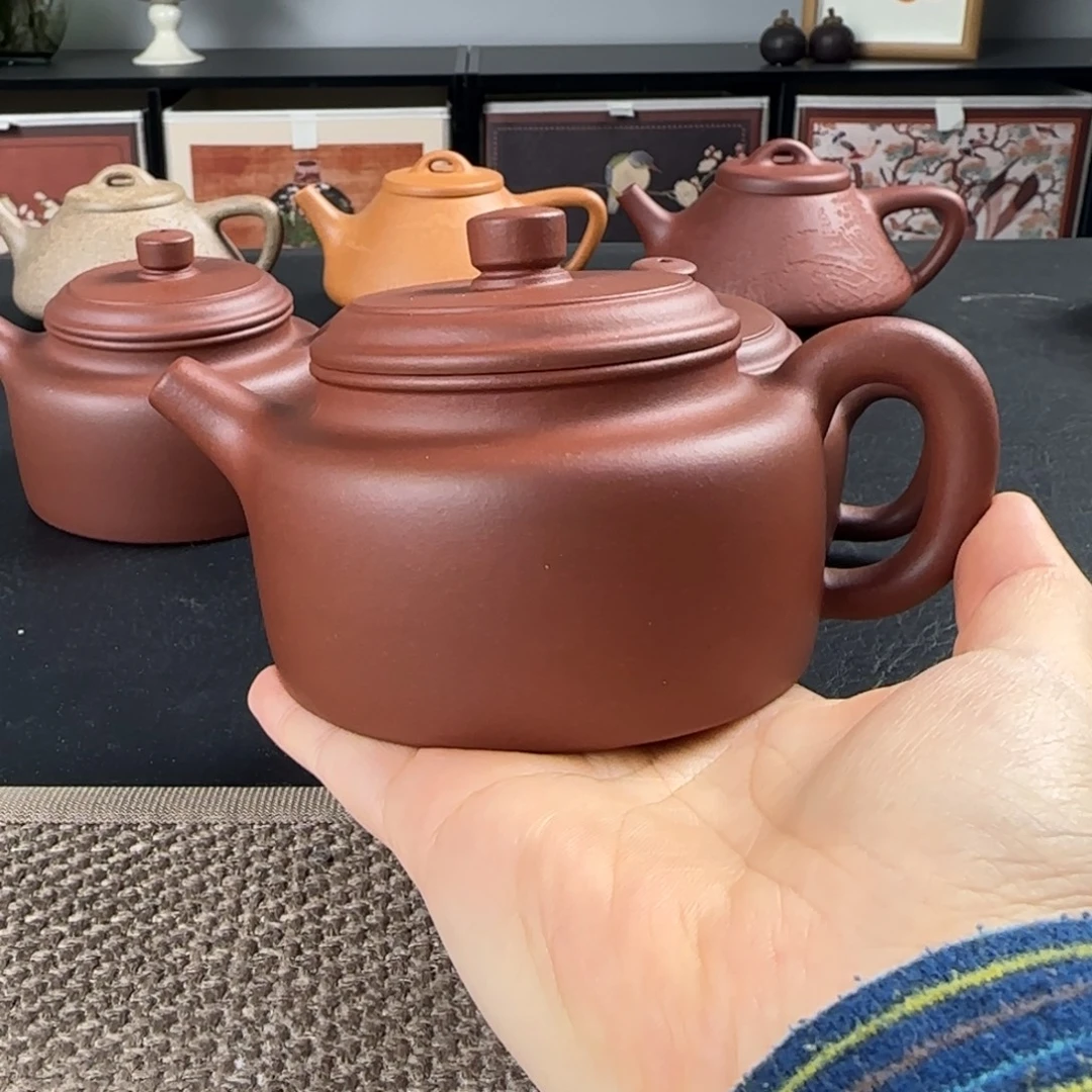 茶壶紫砂微瑕德钟