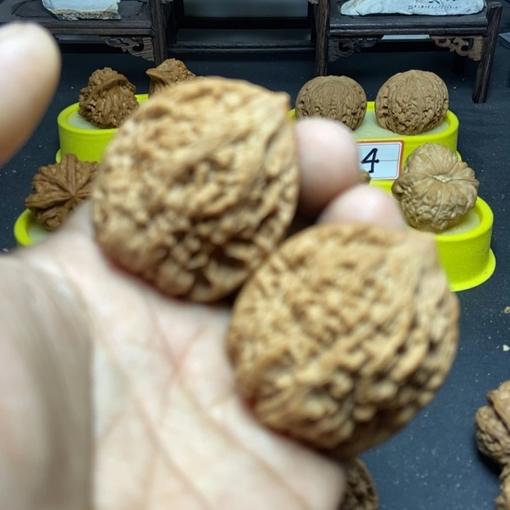 核桃麒麟纹大官帽001