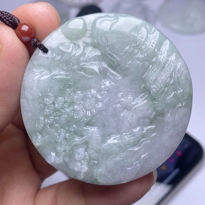 颈饰未镶嵌翡翠翡翠