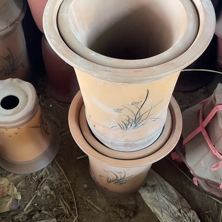 特价处理微瑕紫砂一组四只