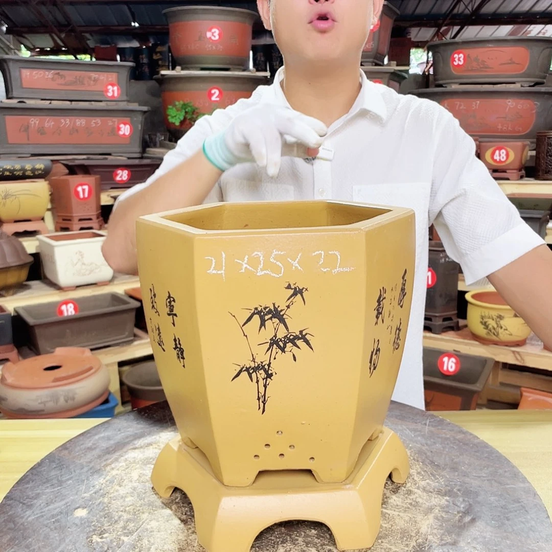 紫砂花盆工厂直发
