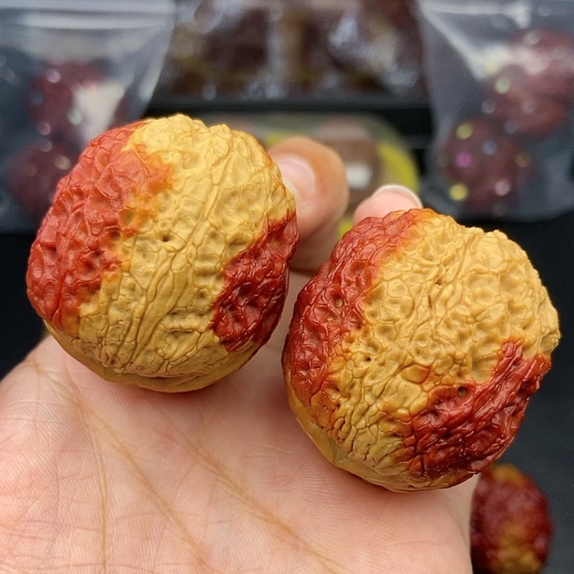 【闪购商品】把件文玩核桃一**行42尺牡丹绣球