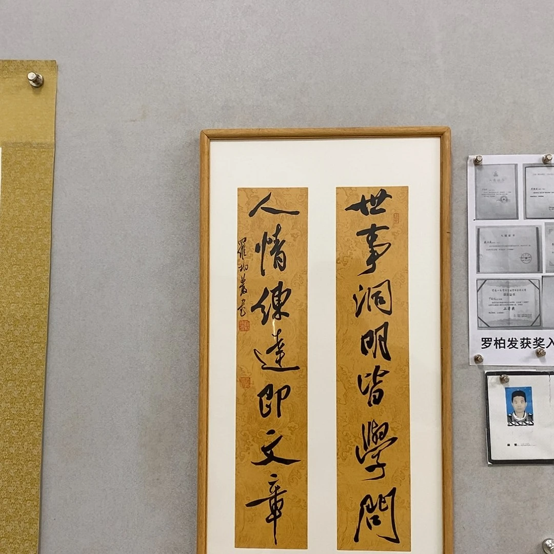 书法罗柏发老师书法