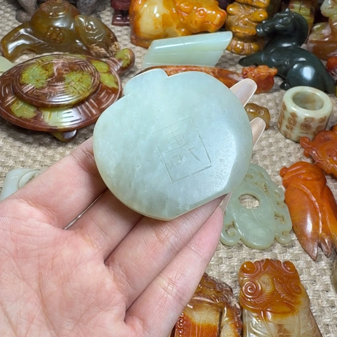 吊坠白玉菩提挂件