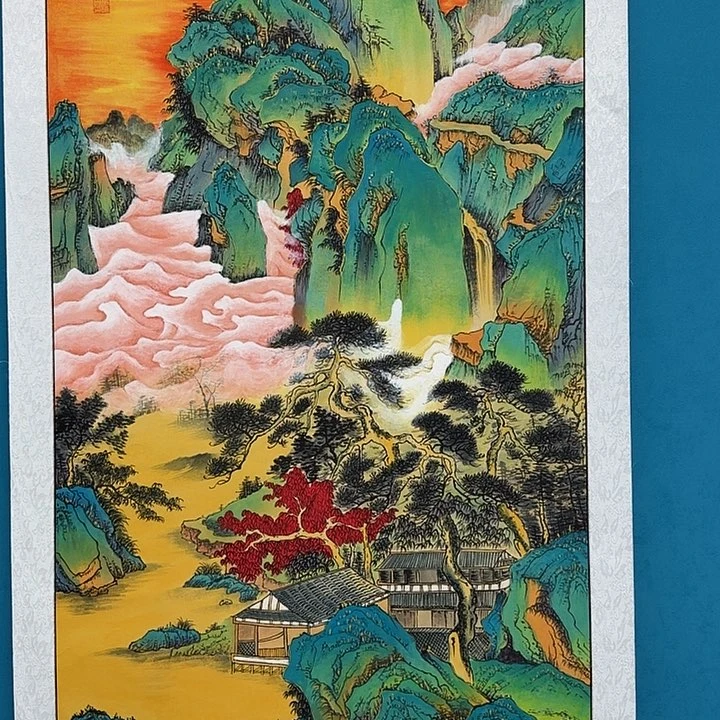 国画分享图片我女儿常常给予我们很多