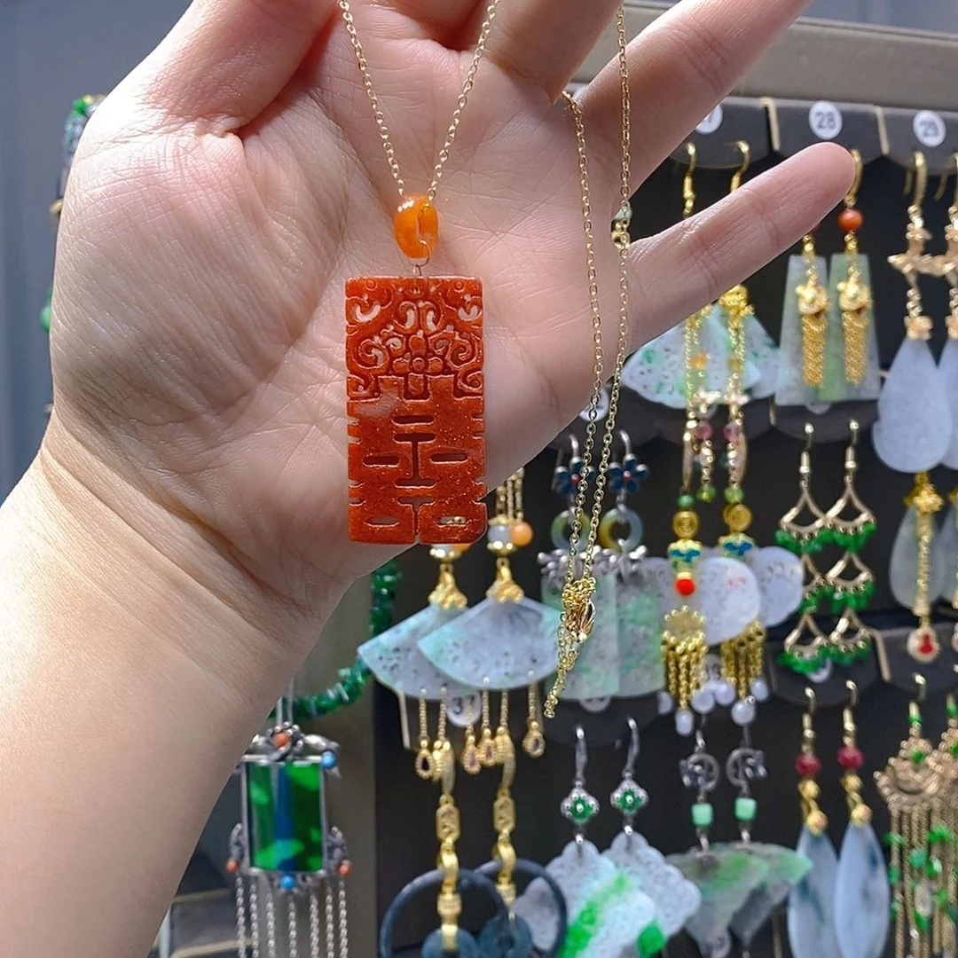 颈饰未镶嵌翡翠翡翠