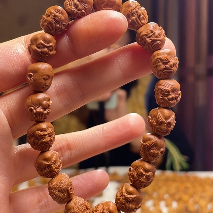 手串/手链橄榄核龙纹桃核