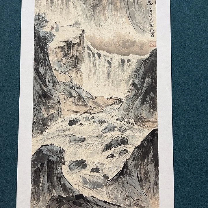 国画书画作品多次