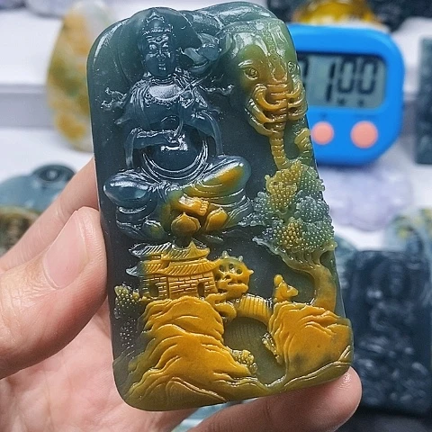 随***跑未镶嵌定制翡翠翡翠