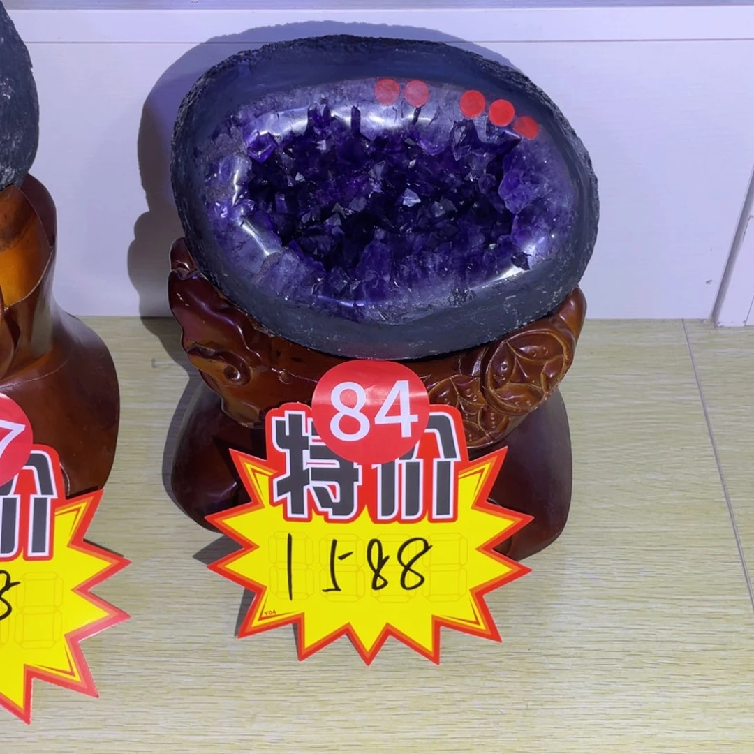 乌拉圭紫水晶摆件