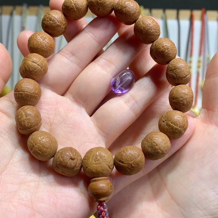 白***欢手链未镶嵌水晶14mm