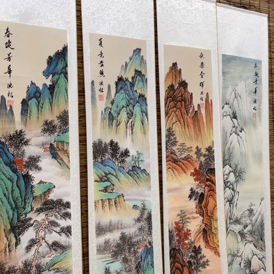 大***人国画老师手笔手绘作品y