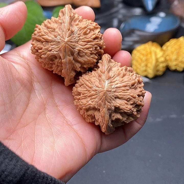 文玩核桃把件百花山43尺