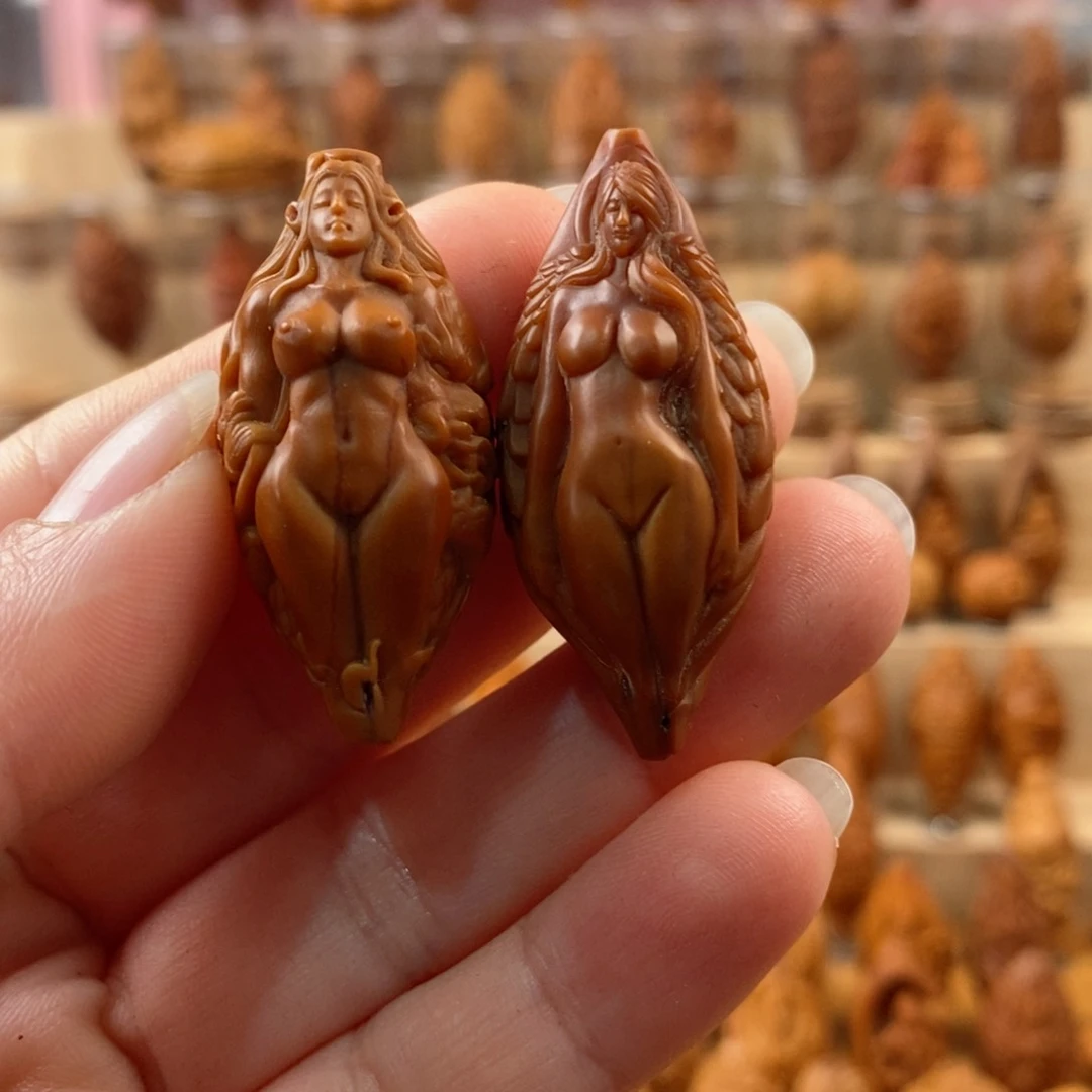 橄榄核手串/手链冷*龙女加天使