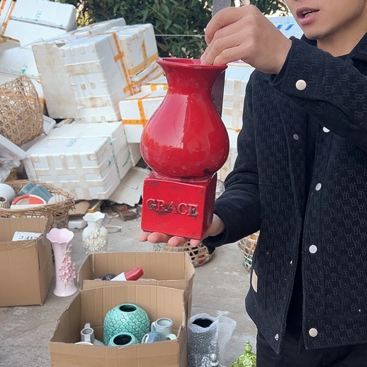 瓶高度26厘米口径6厘米微瑕捡漏划痕