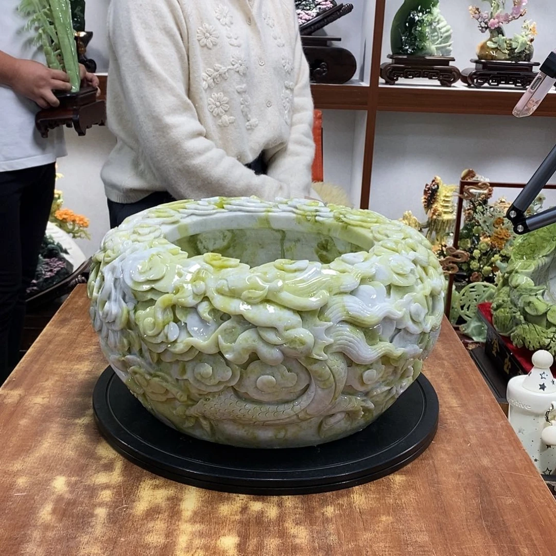 W***•玉山水摆件 玄关摆件