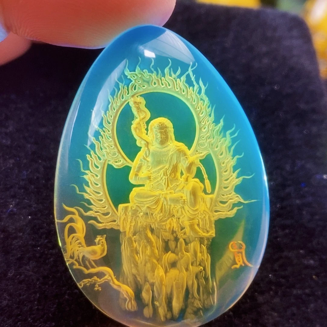 【闪购商品】未镶嵌吊坠(不含链)蓝珀