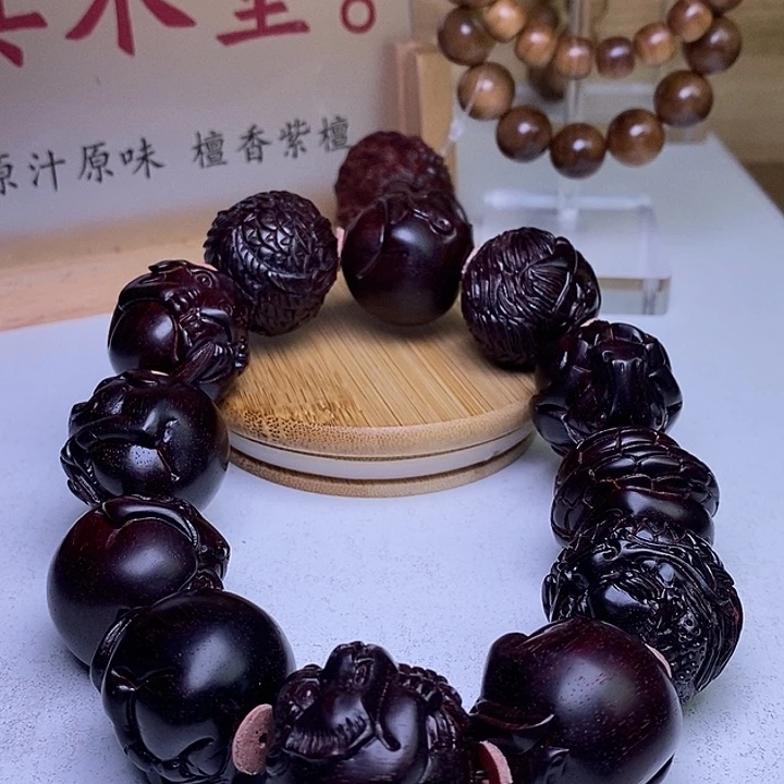手串/手链小叶紫檀3.0十二生肖湖南工