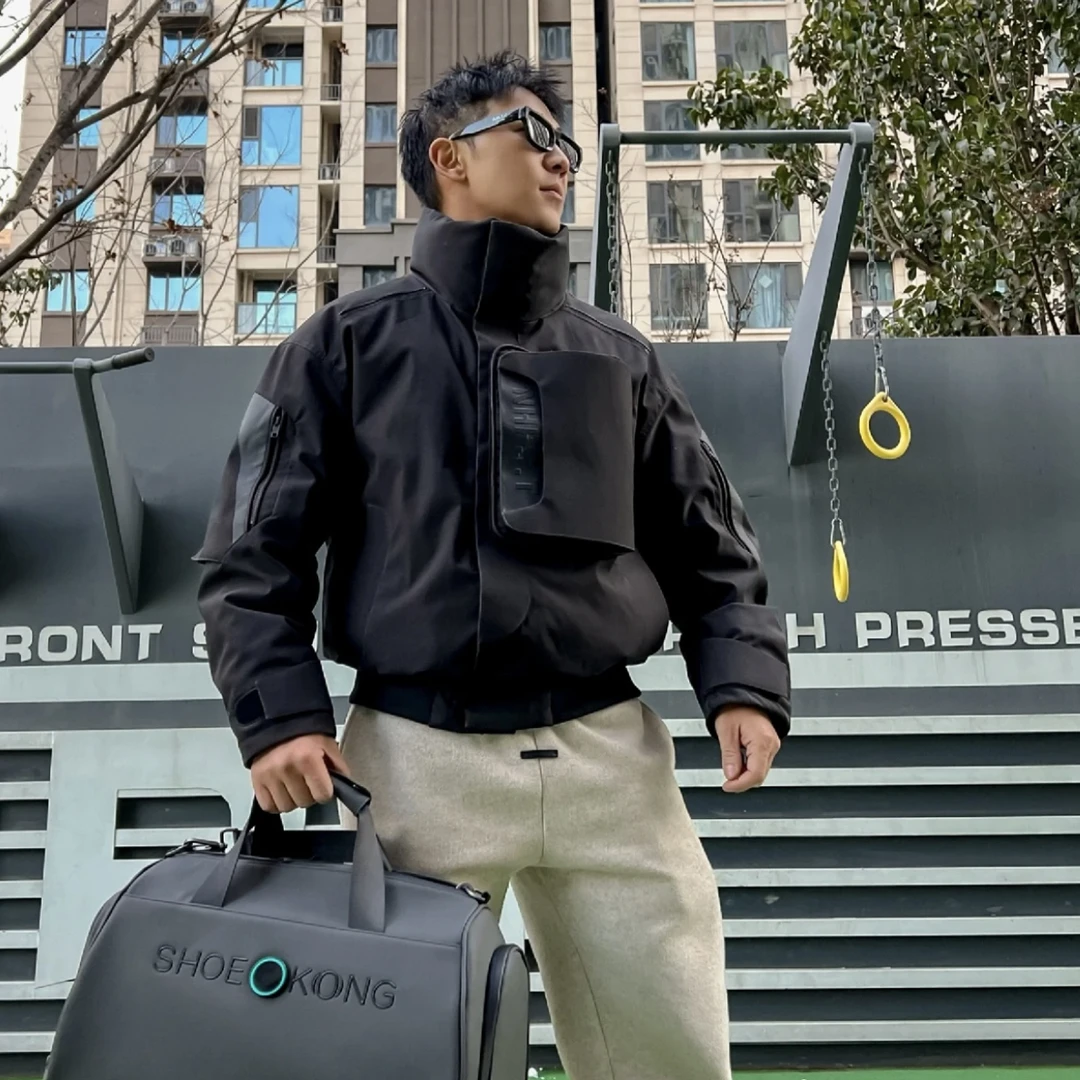 「9999」轻奢2025新款男士保暖外套潮流