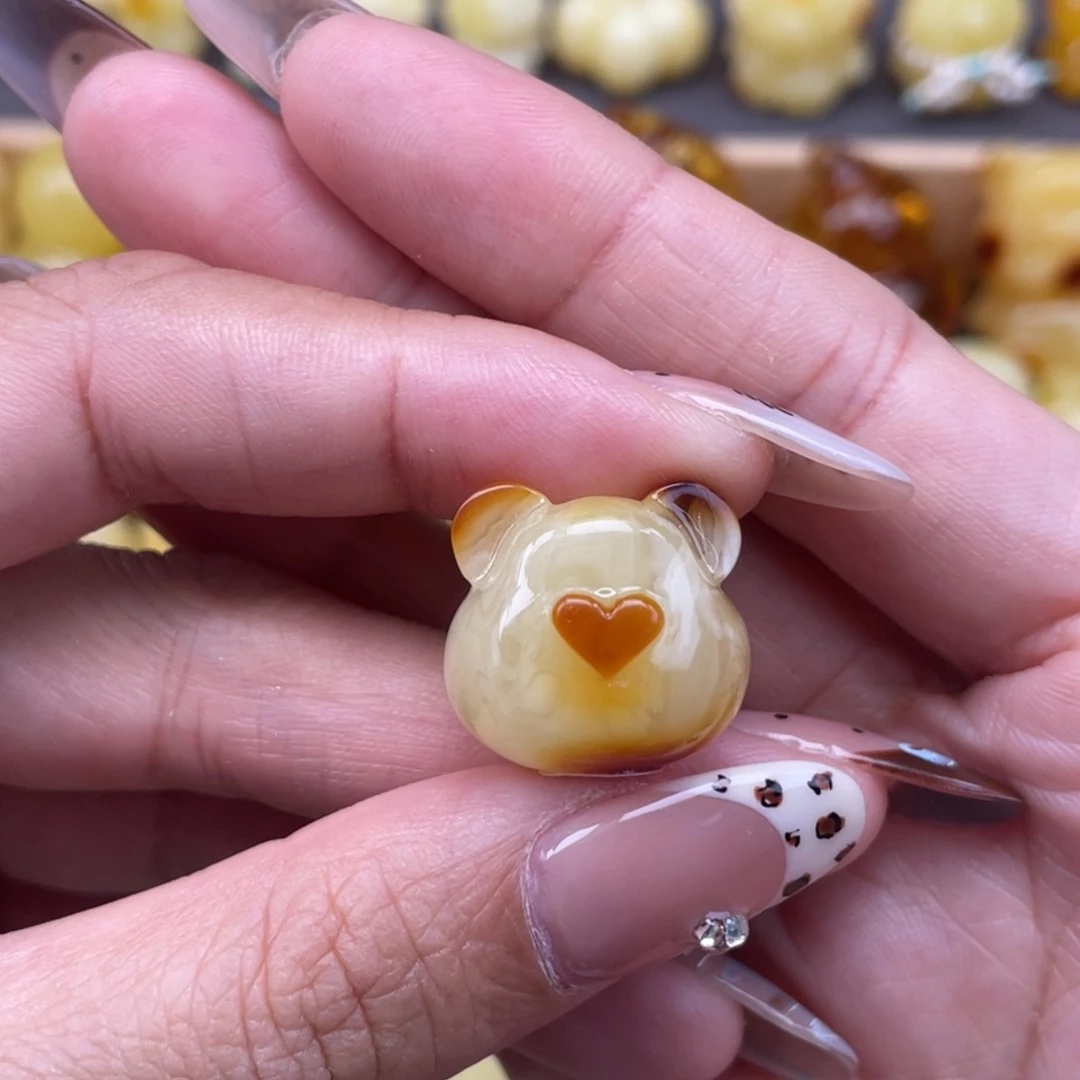 裸石琥珀未镶嵌蜜蜡