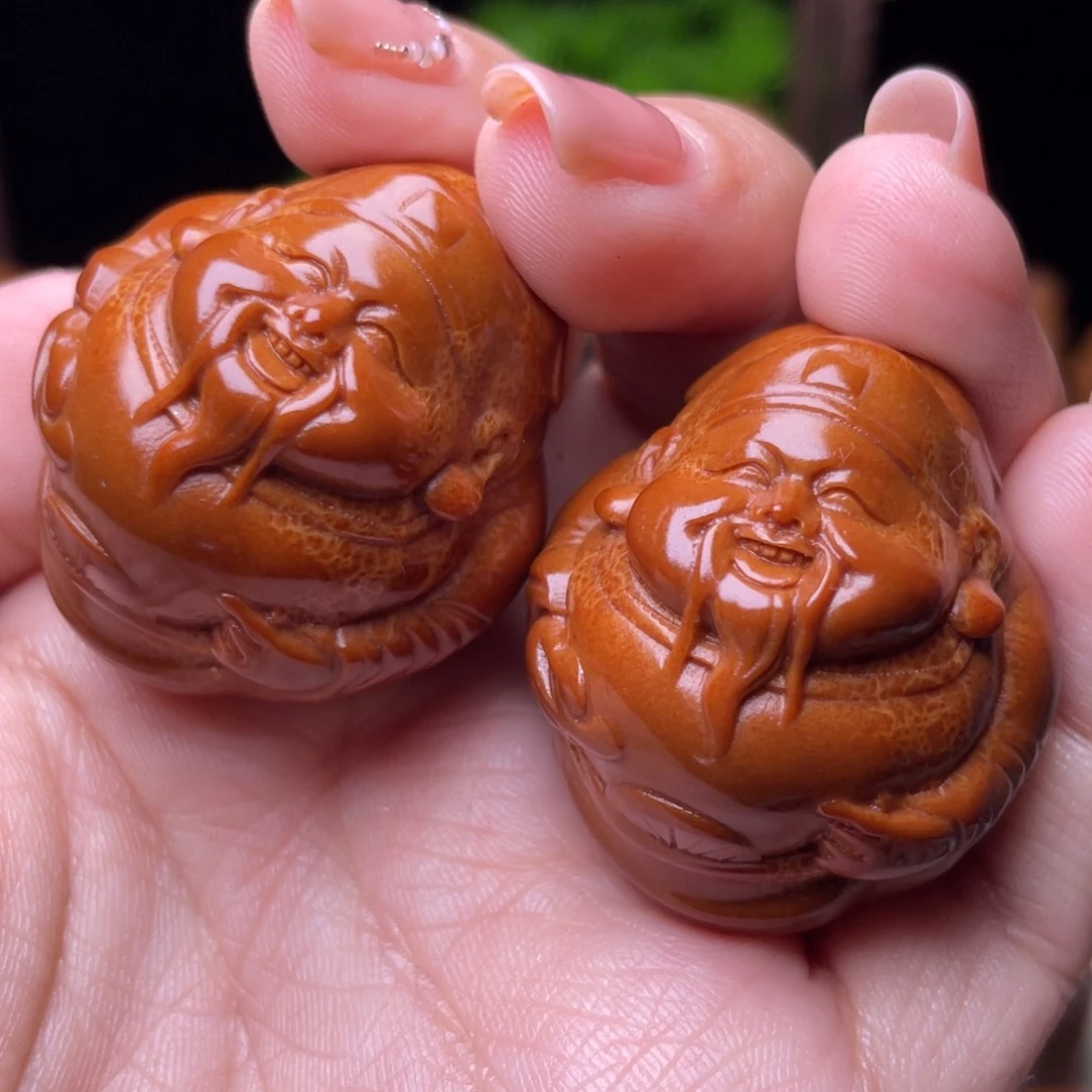 吊坠橄榄核财神手球3.5