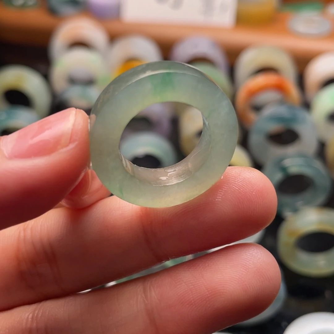 未镶嵌定制翡翠  金丝绿