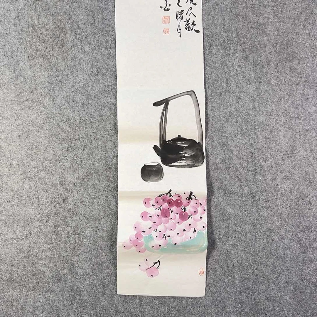 国画777 花鸟在此处飞翔也不太方便