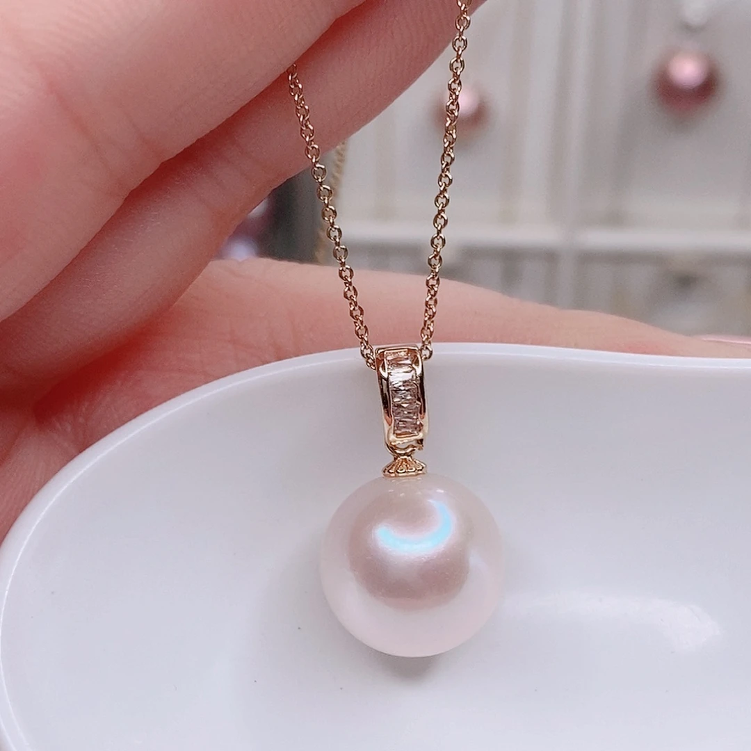 淡水珍珠合金颈饰