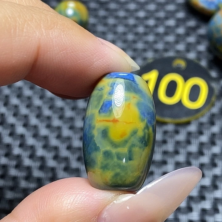 深***蓝玛瑙/玉髓未镶嵌颈饰