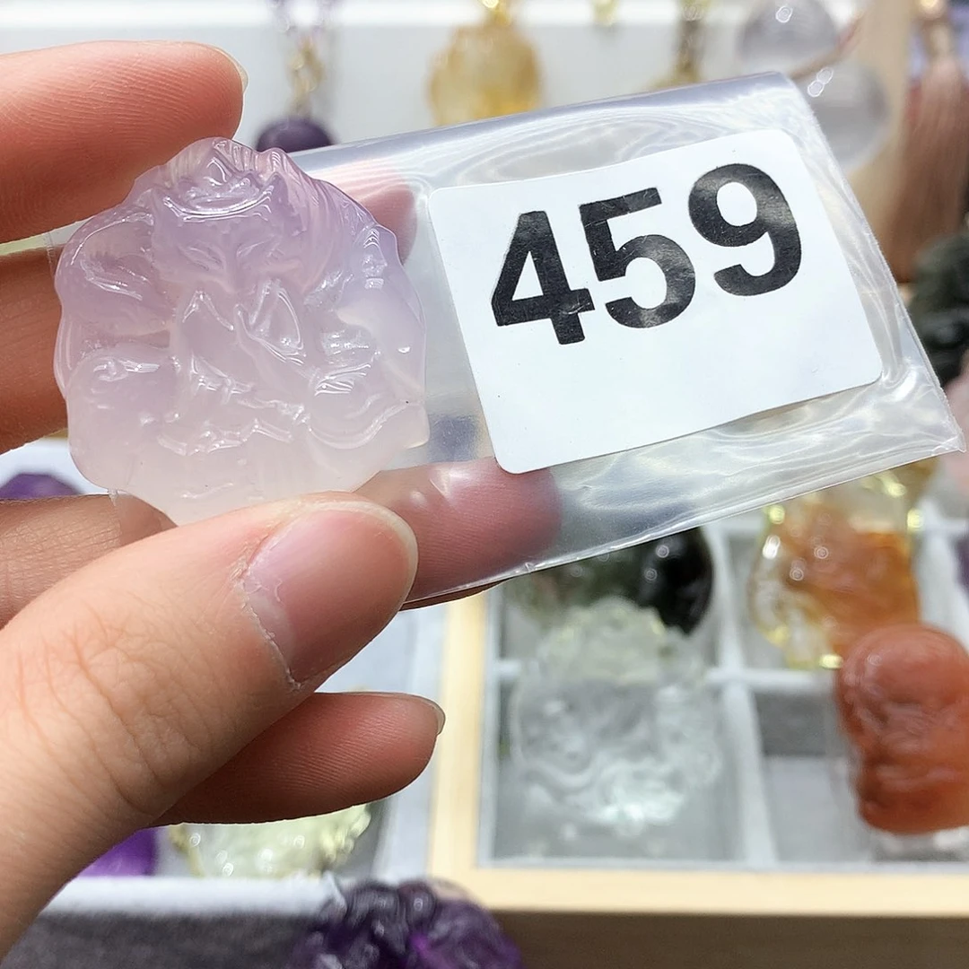 水晶颈饰未镶嵌挂件
