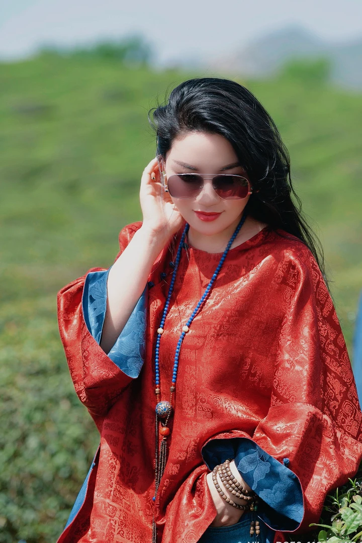 XuanGeMoXiang/轩阁墨香【晴雯】中式时尚百搭高级高定上衣 MX77099