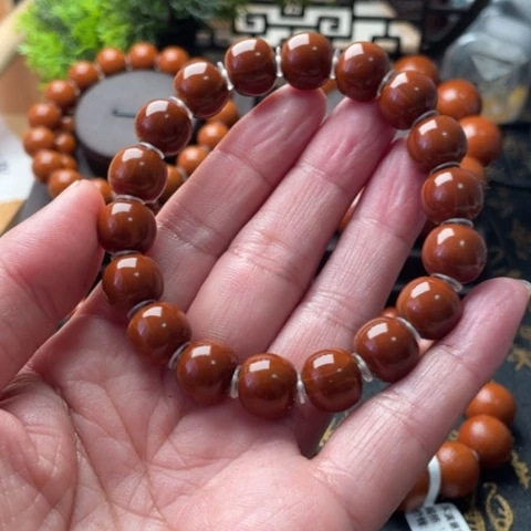 呵***呵橄榄核手串/手链橄榄1.2