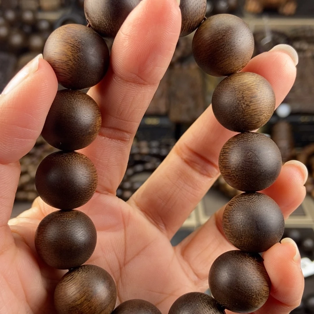 沉香手串?**師越南芽庄白棋楠