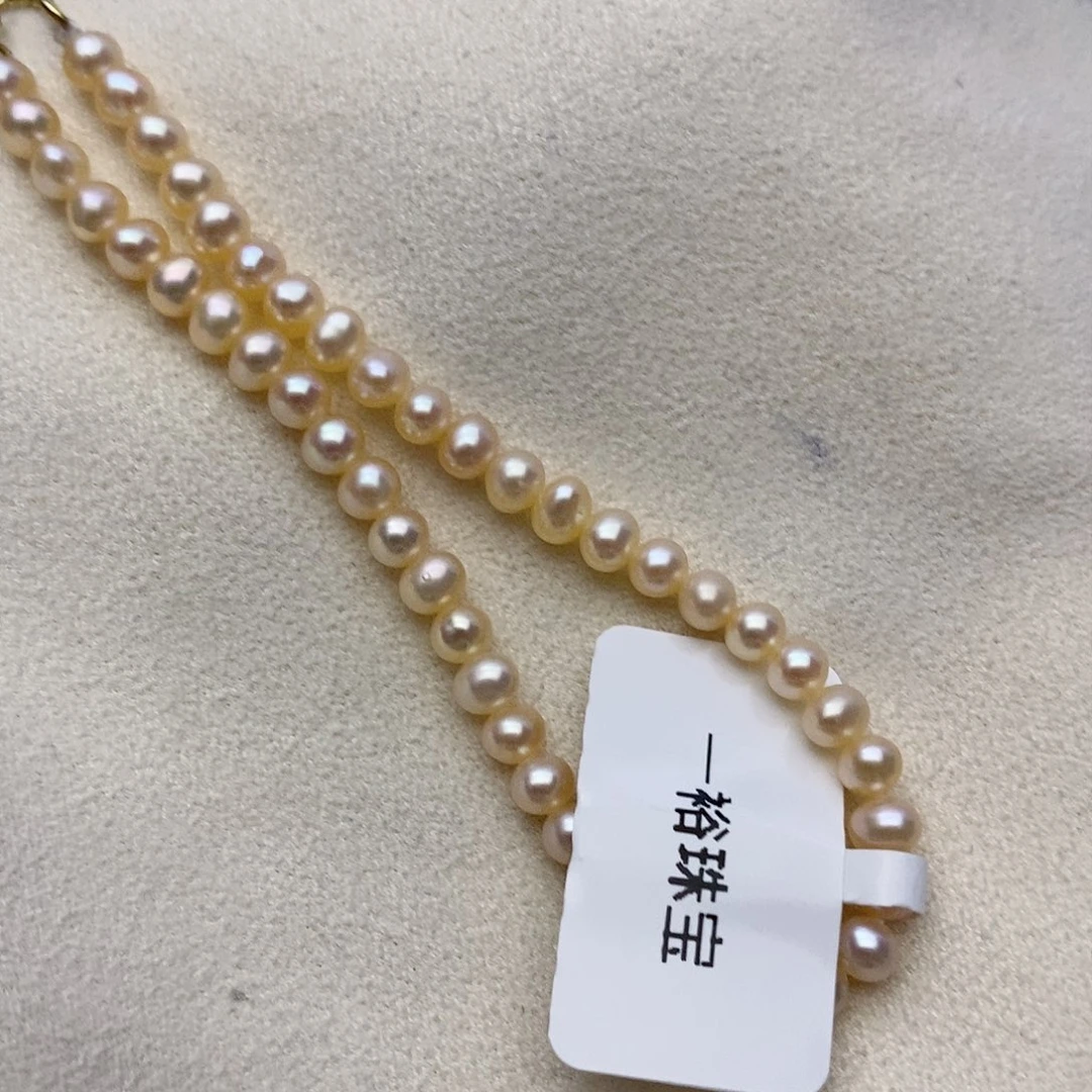 【闪购商品】淡水珍珠手链银S925镶嵌