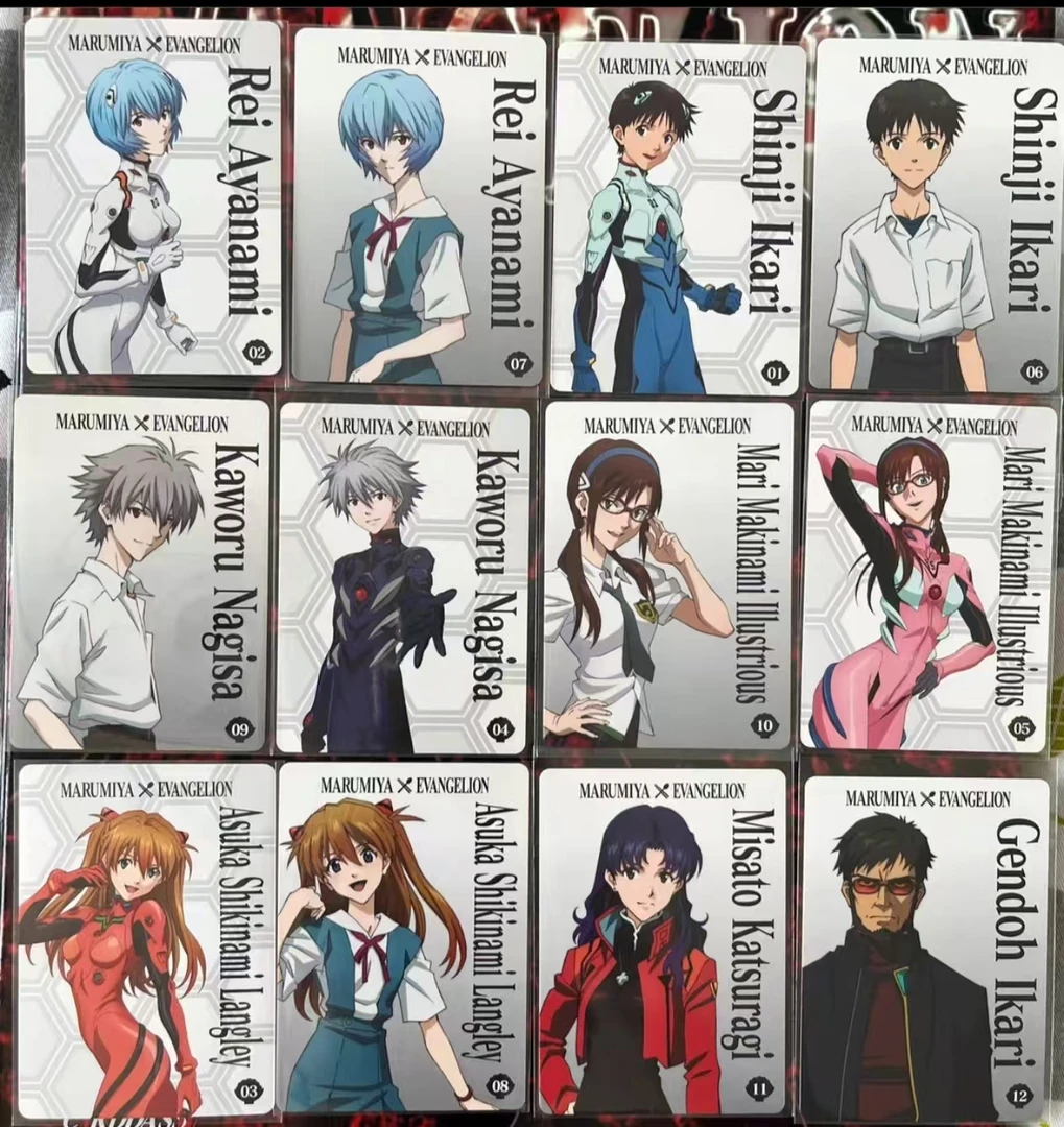 【正版EVA 日谷】丸美屋特典卡牌盲盒新世纪福音战士/天鹰战士