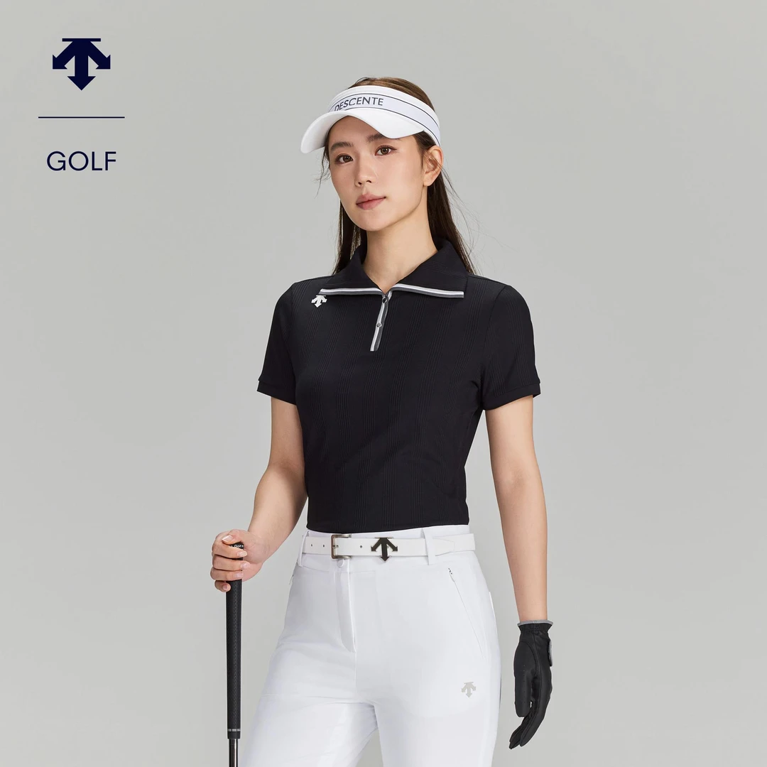 DESCENTEGOLF 迪桑特高尔夫女士PRO短袖POLO衫夏季新品G623WPTS52