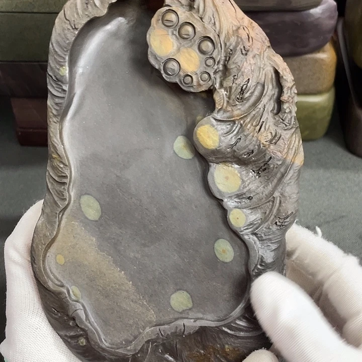 广东肇庆原石端砚