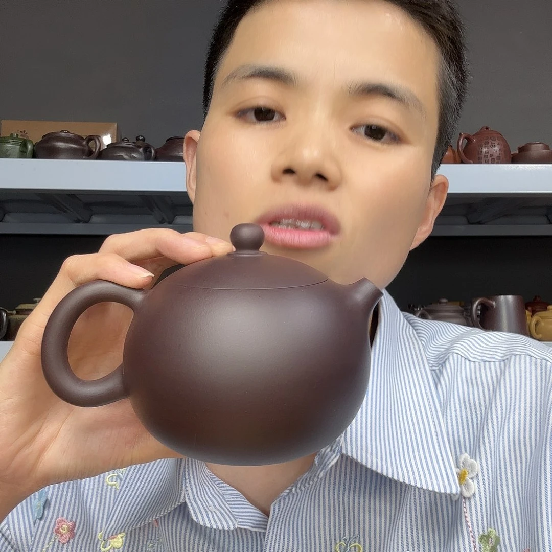 茶壶底槽青民间手艺人全手工制作