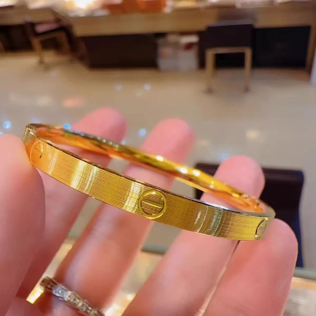 足银手镯 【拉丝手镯】足银999手镯传承经典时尚