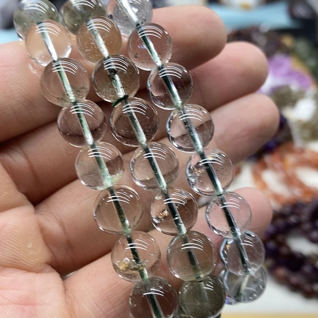 水晶手链未镶嵌多样性发货发一条