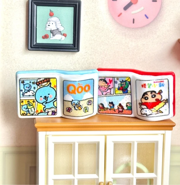 【猫猫定制】可爱漫画小书 diy树脂食玩配件微缩