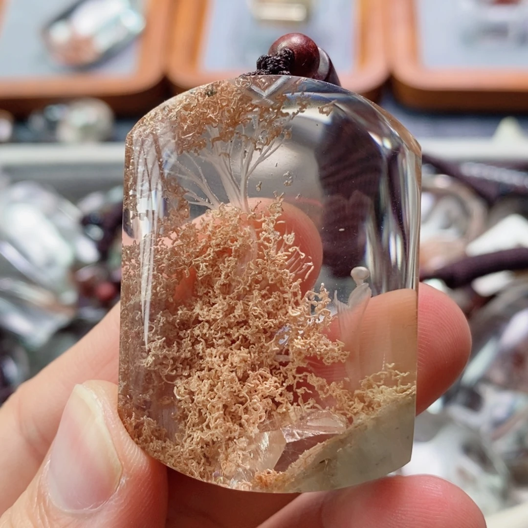 未镶嵌水晶吊坠(不含链)