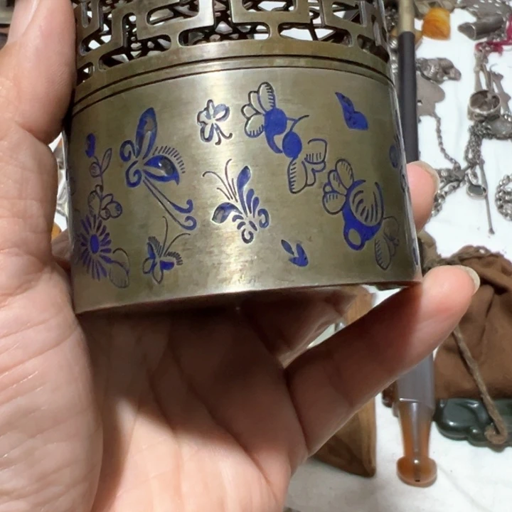 黄铜收****）小挂件偏远地区不包邮