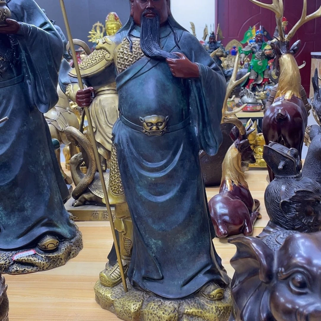 青***仓黄铜摆件工艺品摆件