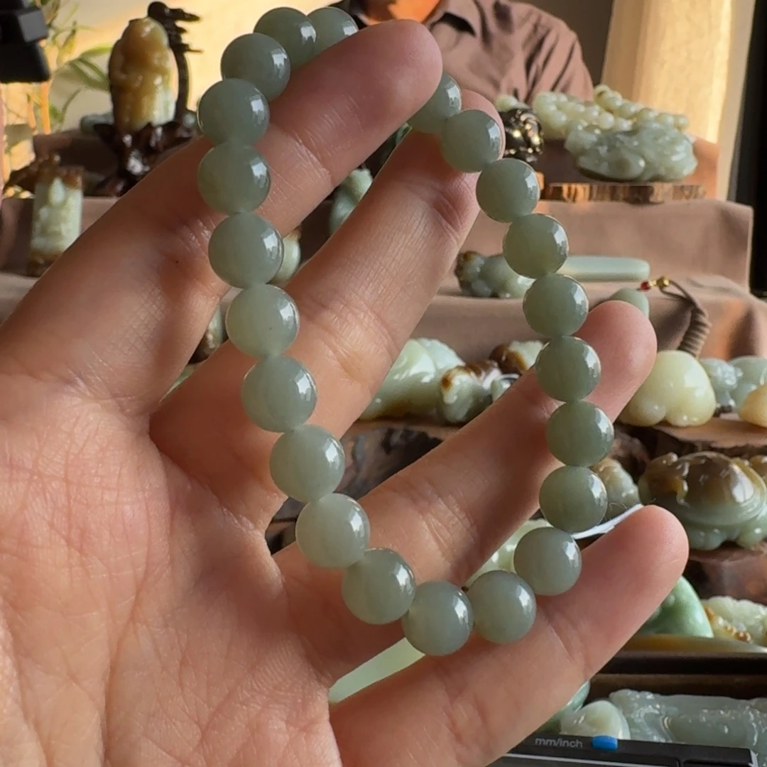 和田玉（糖玉）未镶嵌手链