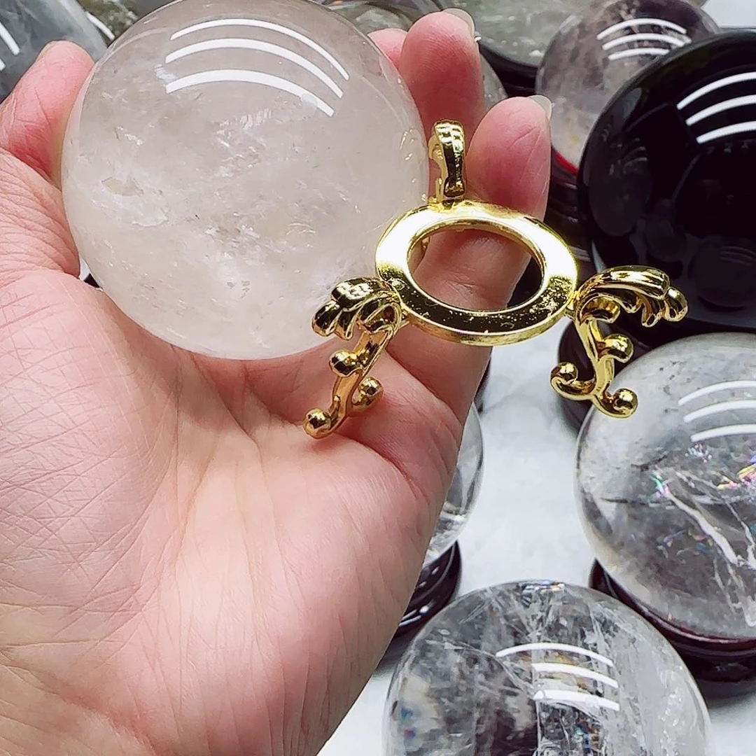 未镶嵌珠宝半成品水晶江**雨天然