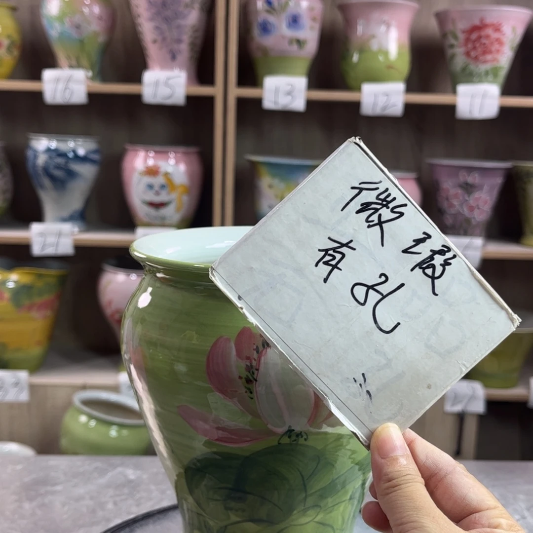 景德镇陶瓷花盆花盆