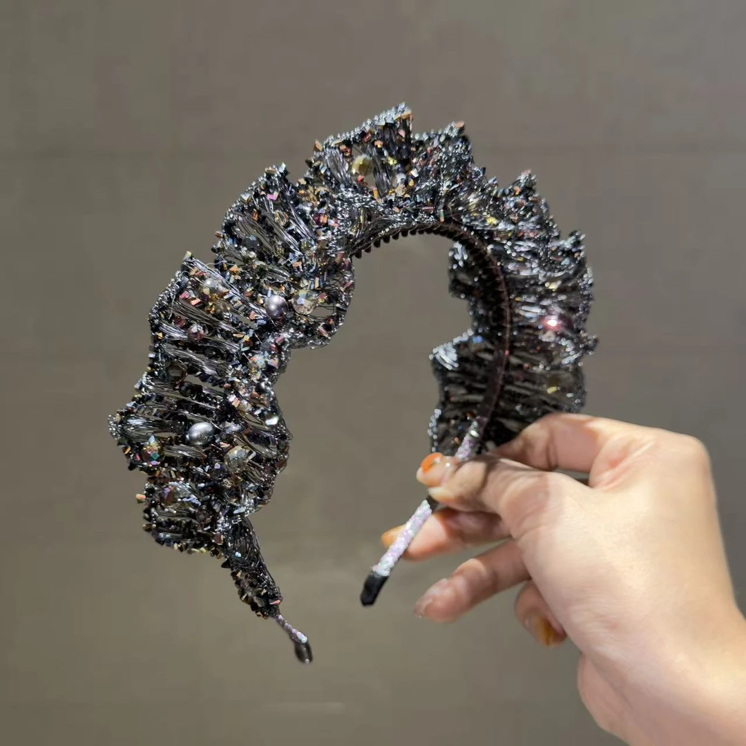 【莫奈海之星】夜晶系列发箍高奢设计气质优雅经典款